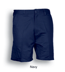 Mens Drill Work Shorts - Navy